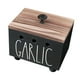 thumbnail image 1 of Caja de Caja Organizadora de Madera Recipiente con Ventilación Fácil de Limpiar Tapa con Adecuada para Encimera Cocina Hogar Restaurante, 1 of 9