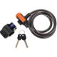 thumbnail image 1 of Cycle Lock Portable Bicycle Accessories For Electric Bikes Scooters Nickel Plated Lock Core High Strength Steel Wire 39.30X1.57X1.49in 1Pcs, 1 of 5