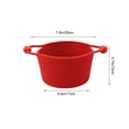 thumbnail image 2 of Storage Basket Woven From Cotton Rope with Beaded Handles, Multi-Use Desktop Bin for Toy and Small Item Organization, Decorative Woven Basket for Nursery, Dorm, Bedroom 7.87" X 7.87" X 4.72", 2 of 6