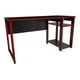 thumbnail image 1 of Escritorio Gamer Juvenil Para Computadora Color Rojo/negro KingsHouse 300244, 1 of 6