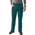 thumbnail image 1 of Adar Addition Scrubs for Men - Slim Leg Cargo Drawstring Scrub Pants - A6106 - Dark Teal - 3X, 1 of 8