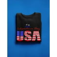 thumbnail image 3 of U S A 4Th Of July Design Sweatshirt Women -Image by Shutterstock, Female 4X-Large, 3 of 4