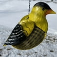 thumbnail image 5 of Gift Essentials Gold Finch Feeder Metal Mesh Sunflower Seed Feeder, Yellow, 5 of 8