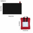 thumbnail image 3 of Waterproof Picnic Blanket - Sandproof Portable Beach Mat with Lightweight Folding Design, Compact Outdoor Blanket for Camping, Parks & Seaside - Red, 3 of 6