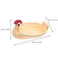 thumbnail image 2 of EXHUMKY Vintage Rattan Wicker Fruit Basket for Home Decor, Kitchen Storage, and Gift for Friends & Family, 2 of 6