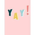 thumbnail image 2 of Hambly, Anna 25x32 White Modern Wood Framed Museum Art Print Titled - !!! I, 2 of 4