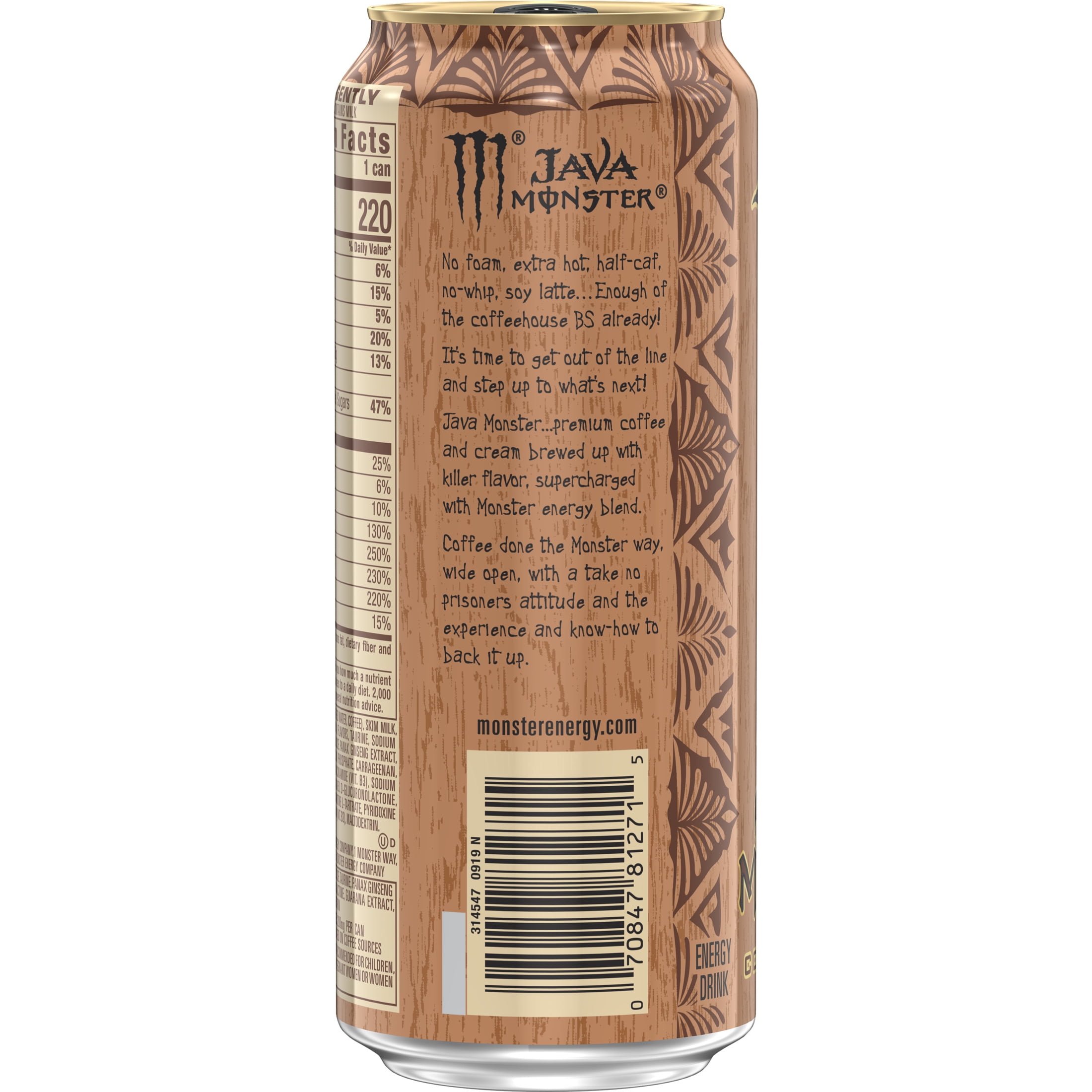 Monster Energy Java, Loca Moca, Energy + Coffee, Energy Drink, 15