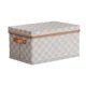 thumbnail image 2 of Caja de almacenamiento de telas sin tejidas con funda - Organizador plegable y apilable para ropa, juguetes, hogar (45 x 35 x 25cm, 38L), 2 of 2