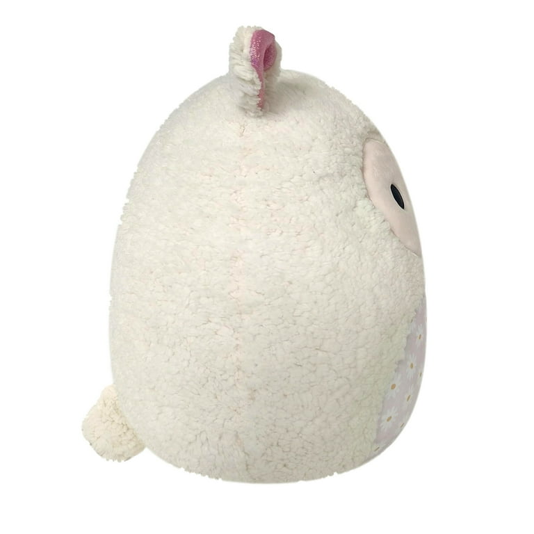 Squishmallows 14 inch Sophie the Cream Lamb with Daisy Flower Bell Pattern - Child's Ultra Soft Plush Toy