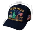 thumbnail image 2 of United States 250th Anniversary Hat,1776-2026 Eagle Embroidery Patriotic Baseball Cap,250 Anniversary USA Hat, 2 of 2