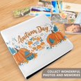thumbnail image 4 of FORMRS 3 Ring Photo Album 4"x6" Self Adhesive Large Capacity PU Leather Cover, Big Pumpkins, 4 of 8