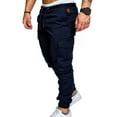 thumbnail image 1 of Men Slim Fit Jogger Cargo Pants Casual Outdoor Sweatpants with Pockets, 1 of 2