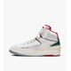 thumbnail image 5 of Ni - ke Ni - ke Air Jordan 2 II Retro Origins White Fire Red DR8884-101 7.5 Italy Italian, 5 of 5