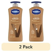 (2 pack) Vaseline Intensive Care Cocoa Radiant Body Lotion, 20.3 oz