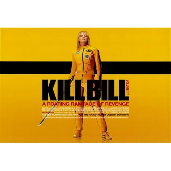 Posterazzi MOVCF1323 Kill Bill Vol. 1 Movie Poster - 27 x 40 in.