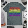 thumbnail image 3 of S4E Men's Pride Flag Life Harmony Spirit T-Shirt Medium Dark Heather, 3 of 4