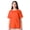 Orange, variant on Crown Craze® Youth Short Sleeve T-Shirts 100% U.S. Cotton Crewneck Solid Tee Shirt (Black, S)