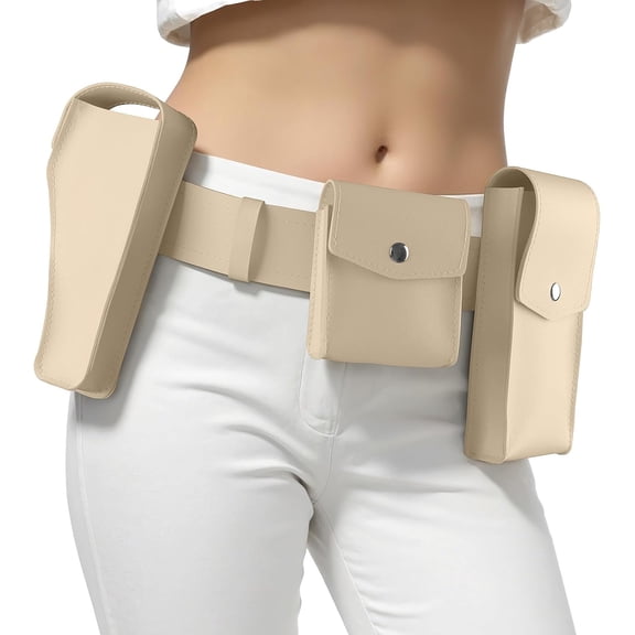 Adjustable Belt Holster for Women Queen Belt Costume Holster Costume with Pockets Cosplay Belts for Women Queen Warrior Cosplay Halloween Costume