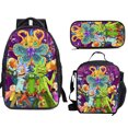 thumbnail image 1 of Animal Forest Student Bag, Youth Backpack, Student Backpack Three-piece Set-SinKeeU, 1 of 3
