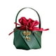 thumbnail image 2 of Adornos navideños, adornos navideños, regalos navideños Bolsa navideña Cubo de cuero Bolsa de regalo de franela de Nochebuena Bolsa de tela de seguridad para dulces de frutas Bolsa de terciopelo Cubo, 2 of 6