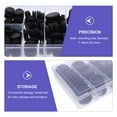 thumbnail image 3 of OUNONA  Rubber Grommets, Black, Single Sided, Stable Sealing, Easy Installation 200Pcs, 3 of 8