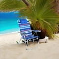 thumbnail image 2 of Sunnyfeel 5-Position Backpack Beach Chair Lay Flat, Folding Chair with cup holder, phone slot & bottle opener, Outdoor & Picnic &Camp, 2 of 8