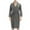 Gray, variant on Holiday Clearance! ZVNAΖH Mens Lightweight Waffle Knit Robe Soft Kimono Spa Bathrobes Knee Length Summer Robes