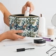 thumbnail image 6 of Picia Hawaiian Style Printed Leather Travel Toiletry Bag,Cosmetic Organizer, Makeup Travel Bag, Durable Travel Pouch, Compact Toiletry Bag, Travel Accessories, 6 of 6