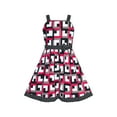thumbnail image 1 of Robe Fille Noire à Pois Nœud Papillon Robe d'Été 11-12 Ans, 1 of 6