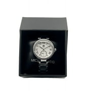 Michael Zweig Ladies Watch, Formal, Classic Fashion Watch with Rhinestone.Silver