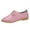 Pink, variant on Mortilo Fashion Womens Breathable Lace Up Shoes Flats Casual Shoes PU casual shoes for Women Coffee