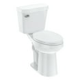 thumbnail image 3 of 21"Toilet, Elongated Toilets for Bathrooms, Two-Piece Toilet with Soft Close Seat, 1.28 Siphonic Flush Toilet with Universal Height ADA Cotton White, 3 of 8