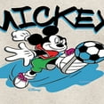 thumbnail image 3 of Disney - Standard Sports - Soccer Mickey - Youth Crewneck Fleece Sweatshirt, 3 of 5