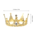 thumbnail image 2 of OUNONA Crown Cake Topper Alloy Crown Delicate Crown Shaped Topper for Wedding Birthday Cake, 2 of 8