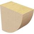 thumbnail image 5 of 2"W x 4"D x 4"H Classic Durham Rough Cedar Woodgrain TimberThane Corbel, Primed Tan, 5 of 6