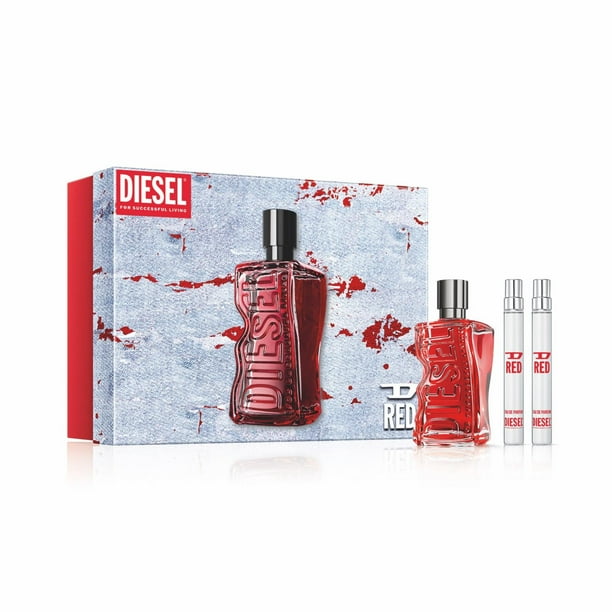 Set de regalo con fragancia Diesel D Red para hombre Eau de Parfum 100 ml