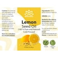thumbnail image 6 of Lemon Seed Oil – Cold-Pressed Lightweight Moisturizing Carrier Oil by Relaxcation | 2 fl oz, 6 of 6