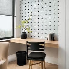 Smart Tiles Peel and Stick Backsplash, 5 Adhesive Tiles, Betera White/Grey/Black, 7.75"x7.75"