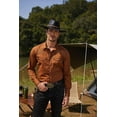 thumbnail image 4 of COOFANDY Cowboy Shirts for Men Long Sleeve Western Shirt Embroidered Button Up Shirts, 4 of 6
