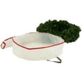 thumbnail image 5 of Household Essentials 30" Holiday Wreath Storage Bag, Red and Green, 5 of 5