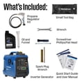 thumbnail image 4 of Westinghouse 2800 Peak Watt Portable Gas & Propane Powered Inverter Generator, Dual Fuel, Parallel Capable with CO Sensor, 4 of 11