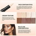 thumbnail image 3 of Three Piece Facial Makeup Set Lipline High Gloss Stick And Durable Thick Color Pen Purpose Facial Paint Stick Color, 3 of 8