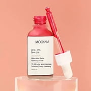 Mooyam Glow Facial Serum Brightening Deep Cleansing & Moisturizing for All Skin Types, Daily Skincare Even Tone Super Glow Serum 1 fl oz / 30ml