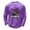 Purple 25#, variant on Cartoon Pumpkin Ghost Halloween Graphic Waffle Knit Crewneck Long Sleeve Shirt Soft Comfort Daily Casual Loose Top Black S