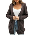 thumbnail image 5 of a.Jesdani Women Cardigan Sweater Chunky Cable Knit Loose Cardigan with Pockets S-XXL, 5 of 10