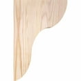 thumbnail image 3 of 5 1/2"W x 8"D x 12"H Carmel Smooth Corbel, Douglas Fir, 3 of 9