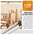 thumbnail image 6 of 4 ft. 250-Watt Equivalent Integrated LED Silver Shop Light 4000K, Linkable, 6 of 10