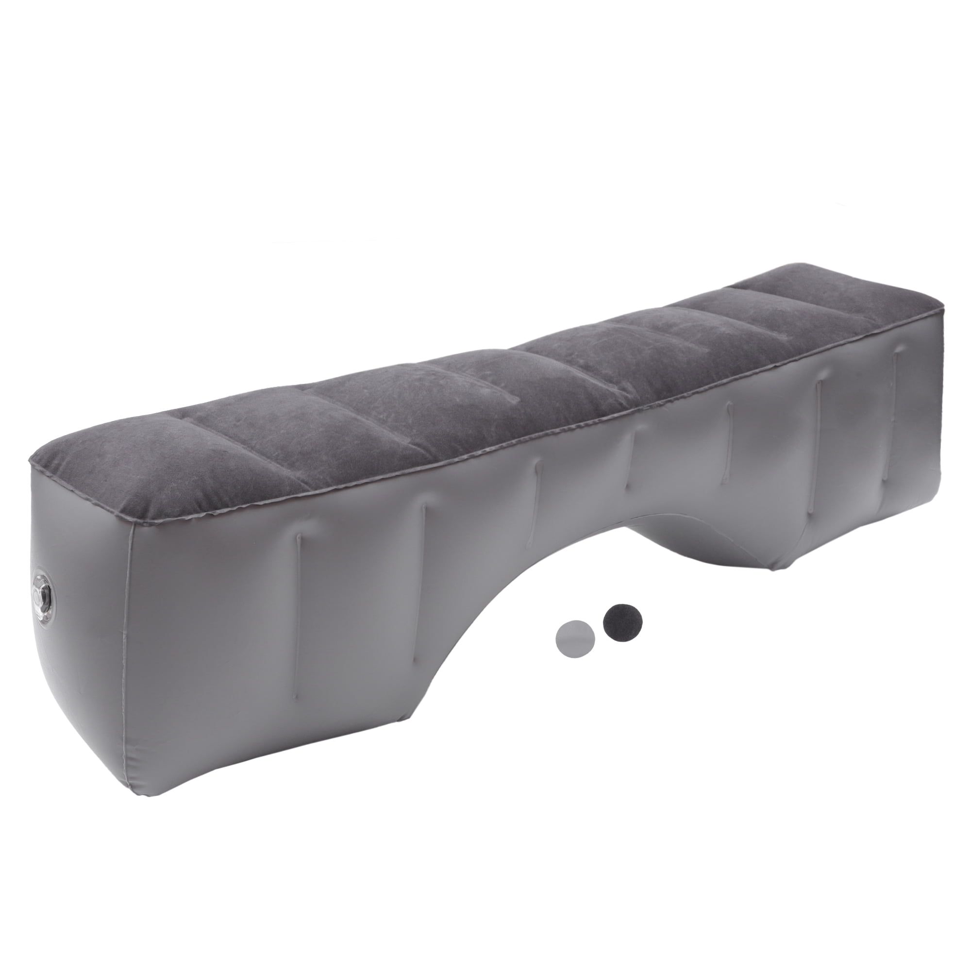 Unique Bargains Car Mattress Sleeping Mat Comfortable Rear Seat Air Bed Gap Pad for Napping Travel Gray