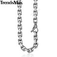 thumbnail image 6 of Toggle Necklace Cable Link Chain Necklace for Men Stainless Steel 18 20 24 inch, 6 of 8
