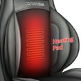 thumbnail image 4 of Comfier Shiatsu Neck Back Massager with App Remote, 2D/3D Kneading Massage Chair Pad, Heating Compression Seat Cushion Massagers, Ideal Gifts - Black, 4 of 16